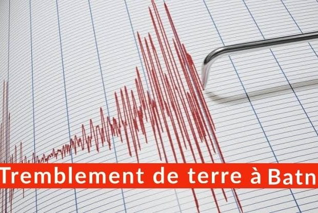 La Wilaya de Batna secouée par un tremblement de terre