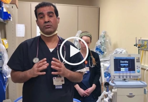 Un médecin algérien établi aux USA explique à ses collègues algériens comment utiliser un respirateur pour plusieurs malades