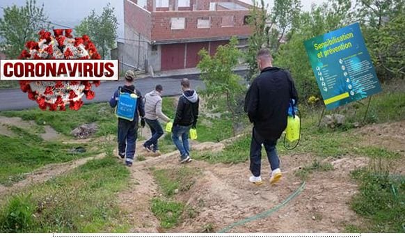 Coronavirus en Algérie : Une vaste campagne de désinfection à Tizi Ouzou