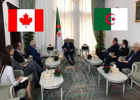 Tebboune reçoit l’envoyé spécial du Premier ministre canadien