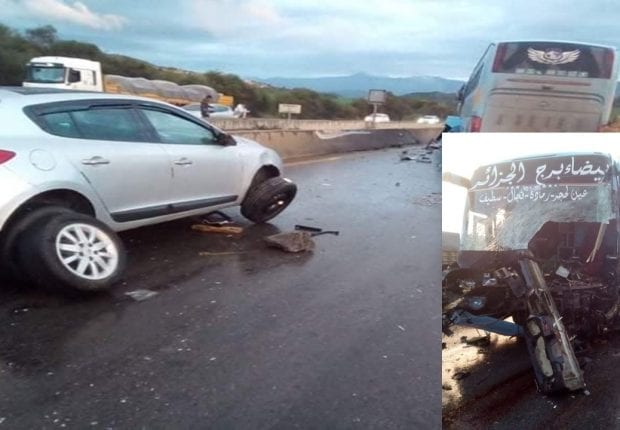 1 mort dans un accident de bus à Bouira