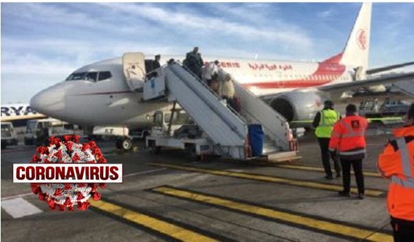 Coronavirus en Algérie : Trois vols de rapatriement dépêchés vers Paris et Casablanca