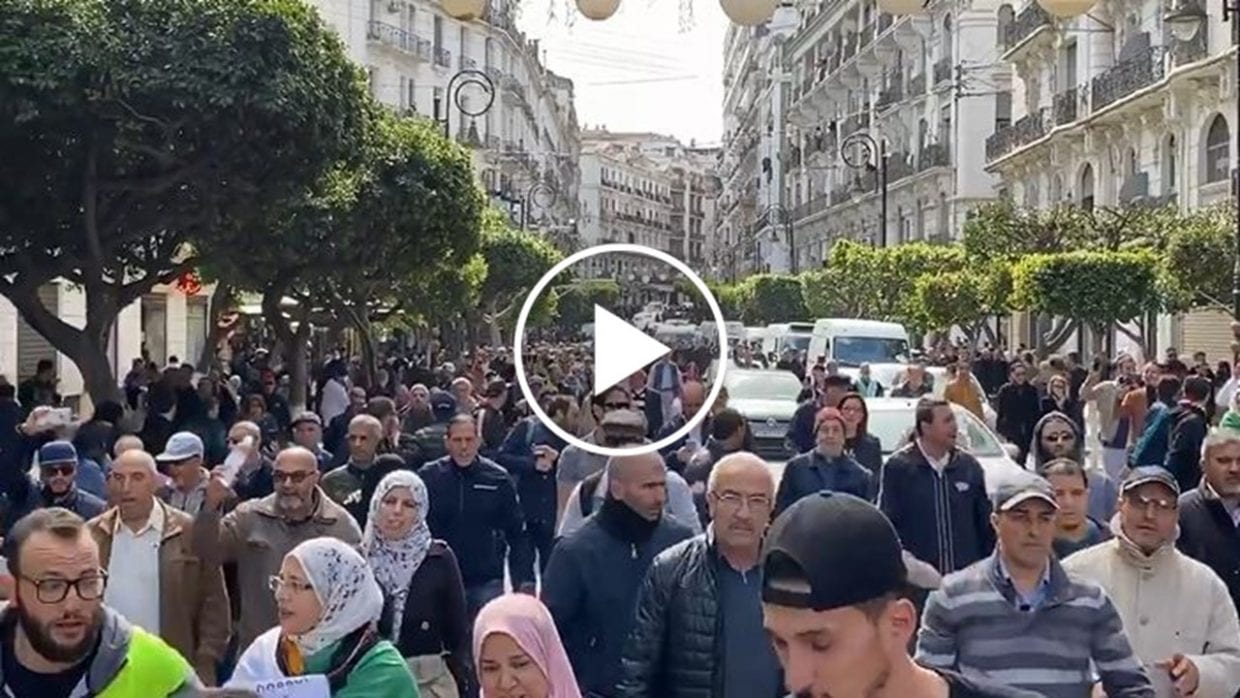 Alger : Marche du 3e Samedi du Hirak (Vidéo)
