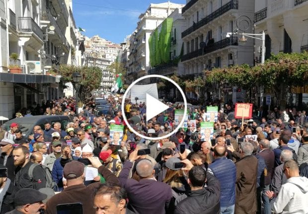 Vidéo | Alger : Impressionnante mobilisation au 54e mardi des étudiants