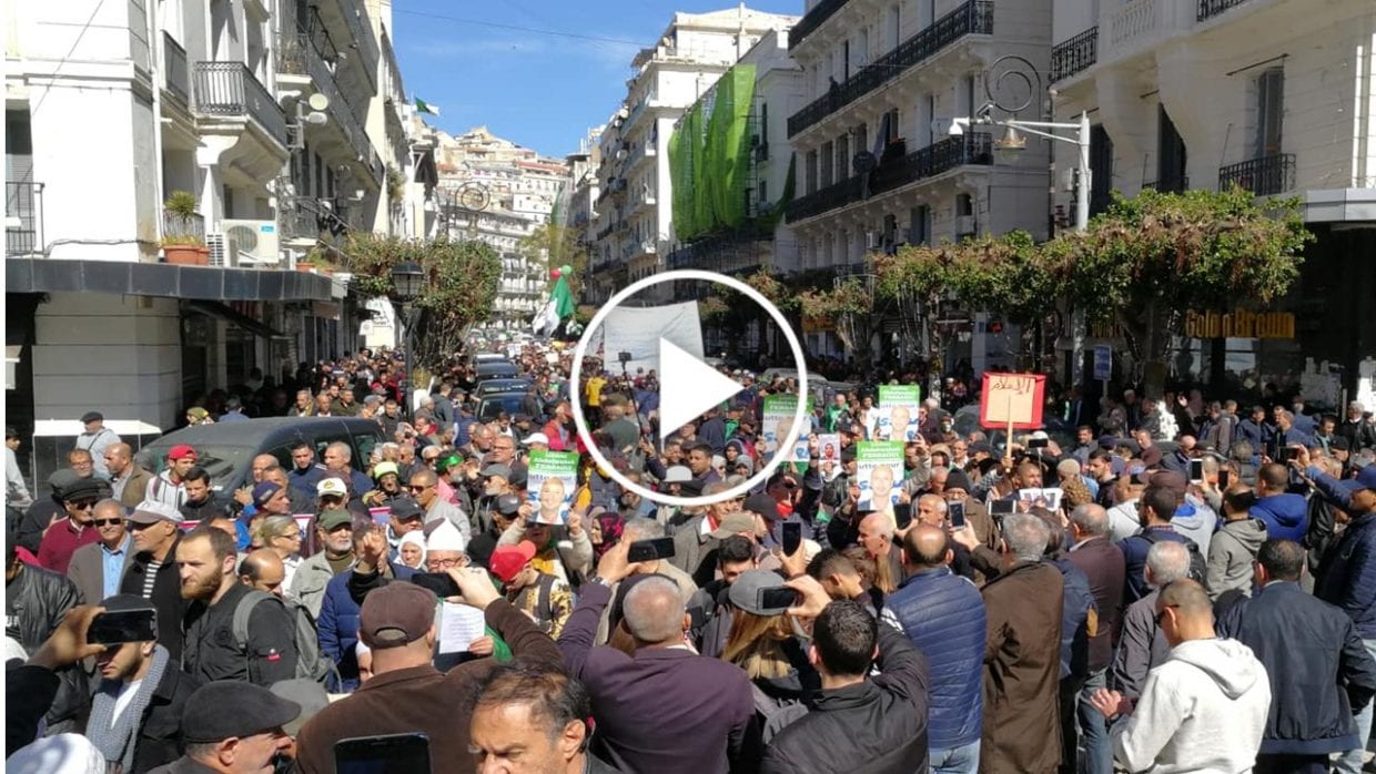 Vidéo | Alger : Impressionnante mobilisation au 54e mardi des étudiants