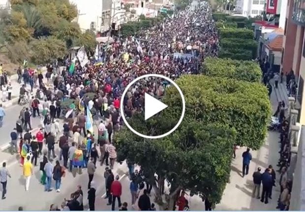 56e vendredi à Bejaia : impressionnante mobilisation populaire (Vidéo)