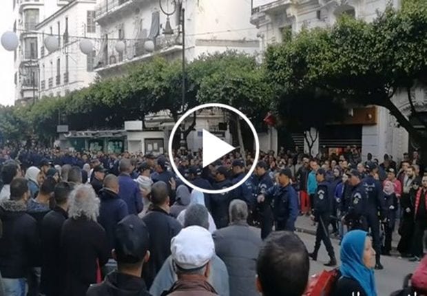 Alger : Interpellations et blessés lors des manifestations de ce samedi (Vidéo)