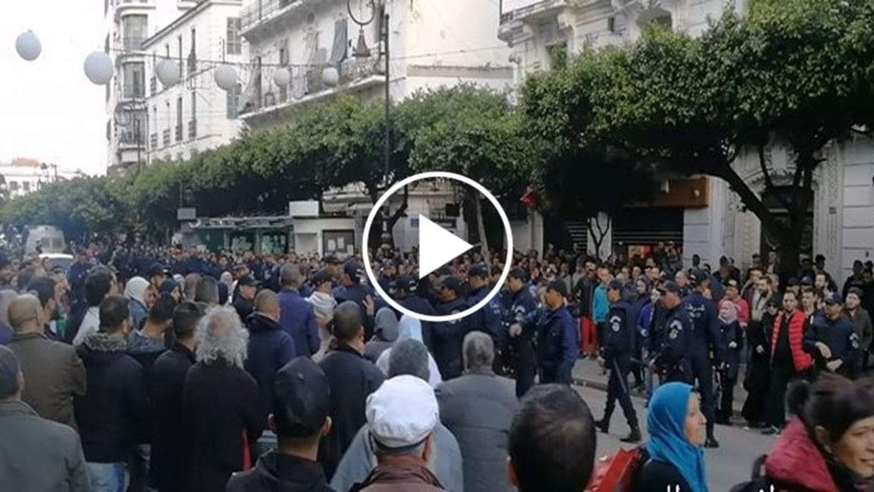 Alger : Interpellations et blessés lors des manifestations de ce samedi (Vidéo)