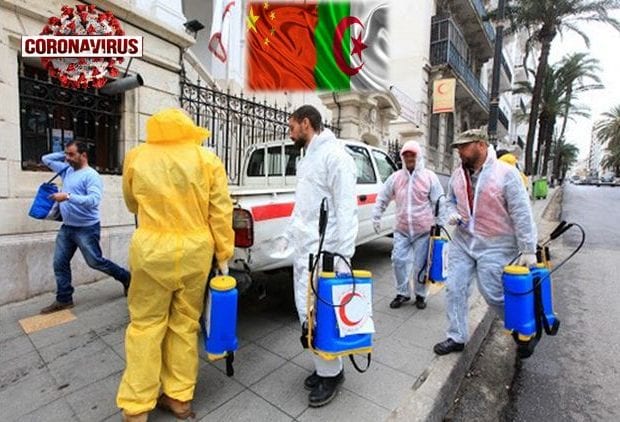 Coronavirus en Algérie : Le Croissant rouge algérien reçoit un don des commerçants chinois en Algérie