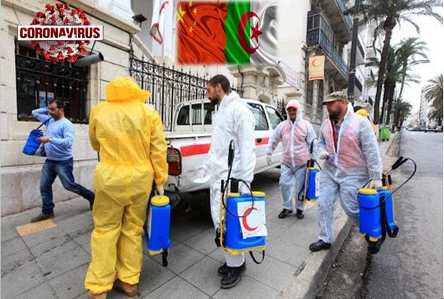 Coronavirus en Algérie : Le Croissant rouge algérien reçoit un don des commerçants chinois en Algérie