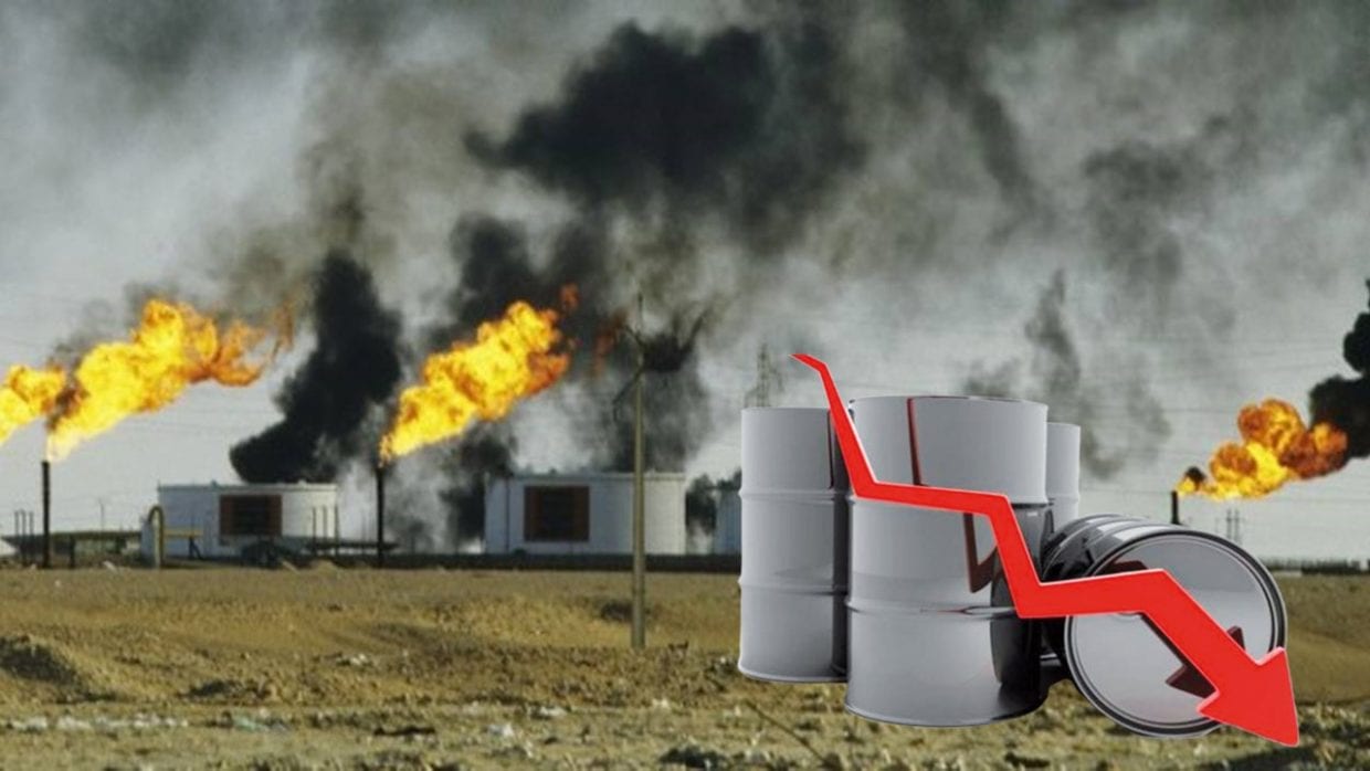 Chute vertigineuse des prix du pétrole