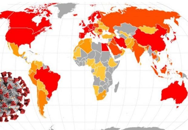 Coronavirus : 2,6 milliards de personnes à travers le monde sont confinés   