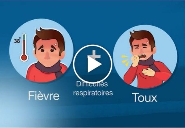 Vidéo | Coronavirus : les gestes à observer en cas d’apparition des symptômes