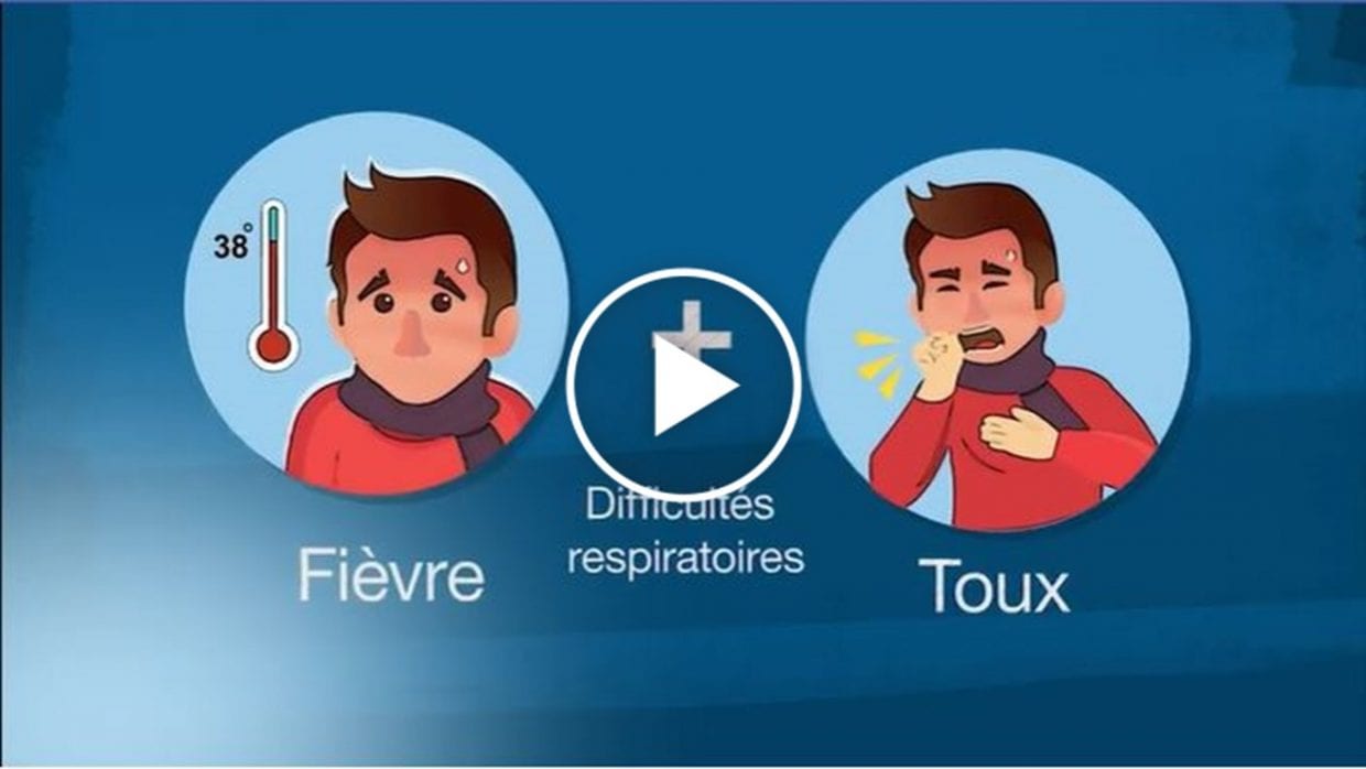 Vidéo | Coronavirus : les gestes à observer en cas d’apparition des symptômes