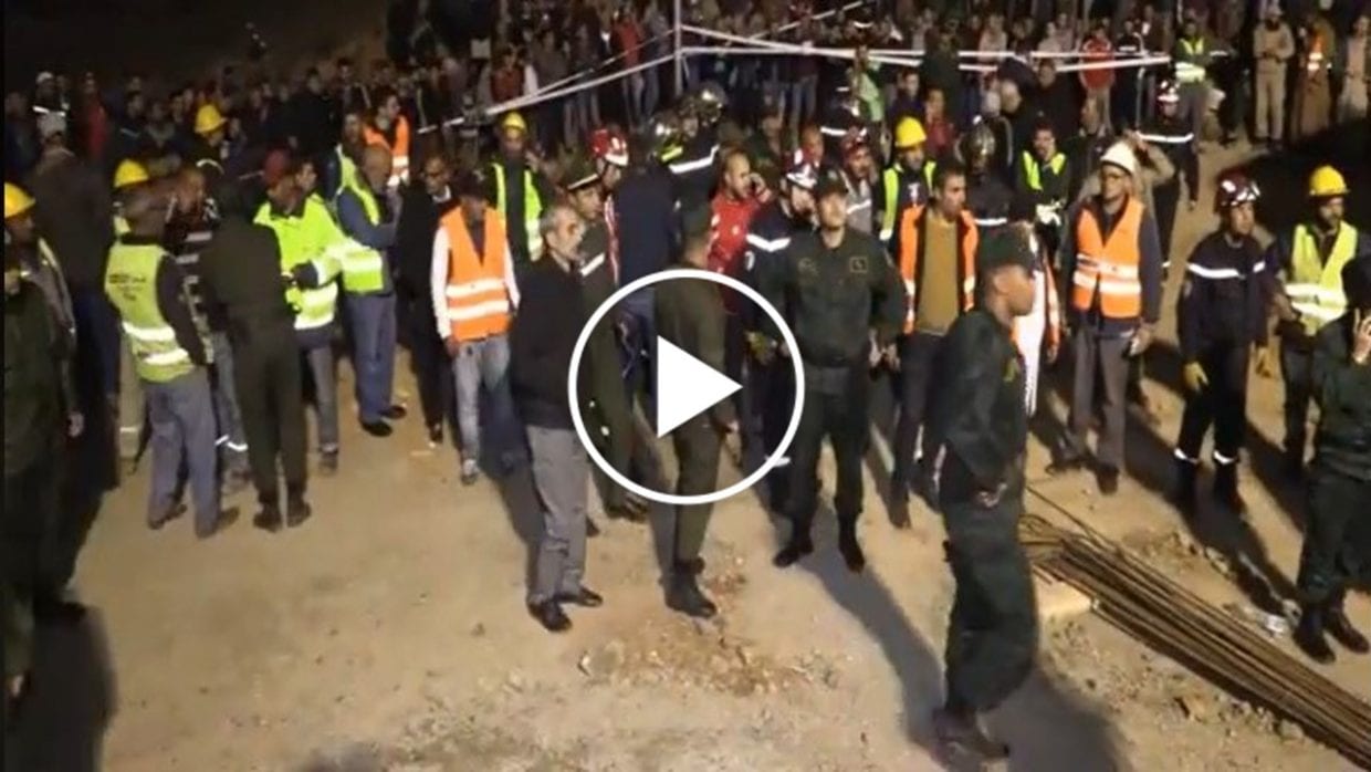 Deux morts lors d’un effondrement dans un chantier de COSIDER (Vidéo)