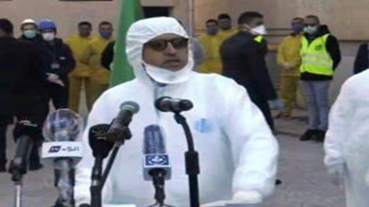 Djerrad depuis Blida : « aucun Algérien ne sera laissé sans assistance »