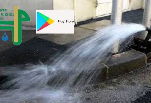 Lancement d&rsquo;une application pour signaler les fuites d&rsquo;eau