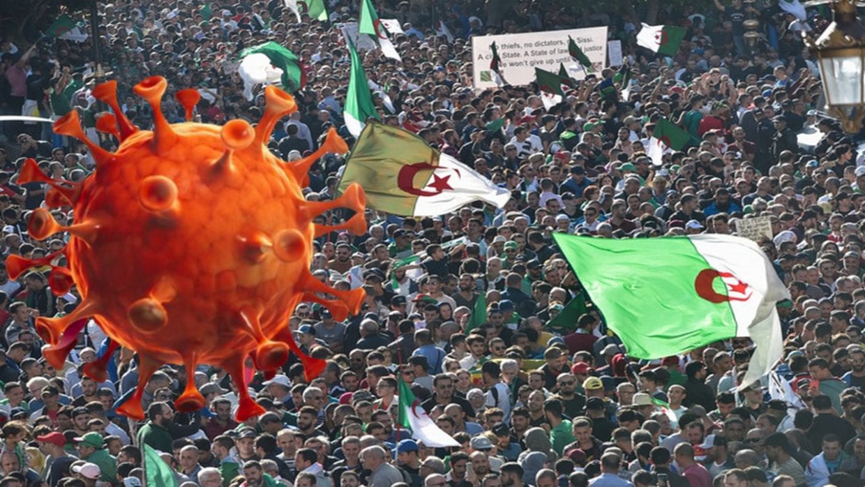 Coronavirus en Algérie : les appels à la suspension « temporaire » du Hirak se multiplient
