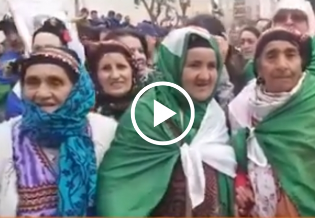 Vidéo |  55e vendredi : Les manifestants de Tizi-Ouzou toujours mobilisés