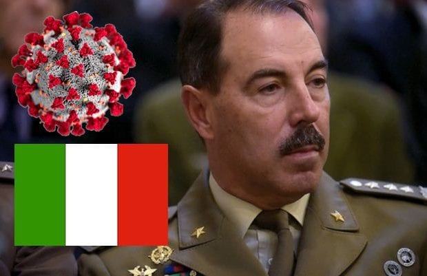 Coronavirus : Le chef d&rsquo;état-major de l&rsquo;armée italienne testé positif
