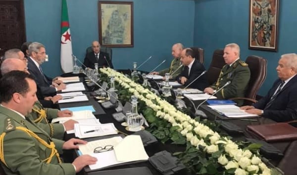 Tebboune a présidé une réunion du Haut Conseil de Sécurité aujourd’hui