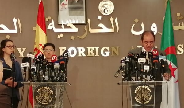 Boukadoum reçoit son homologue espagnole et évoque la question des frontières maritimes