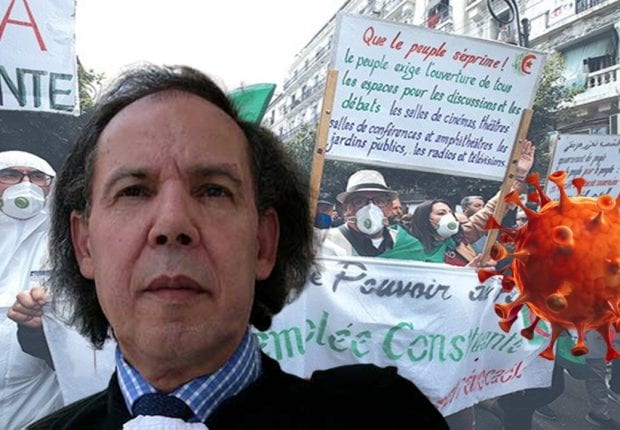 Coronavirus en Algérie : Me Mokrane Ait Larbi appelle à suspendre le Hirak