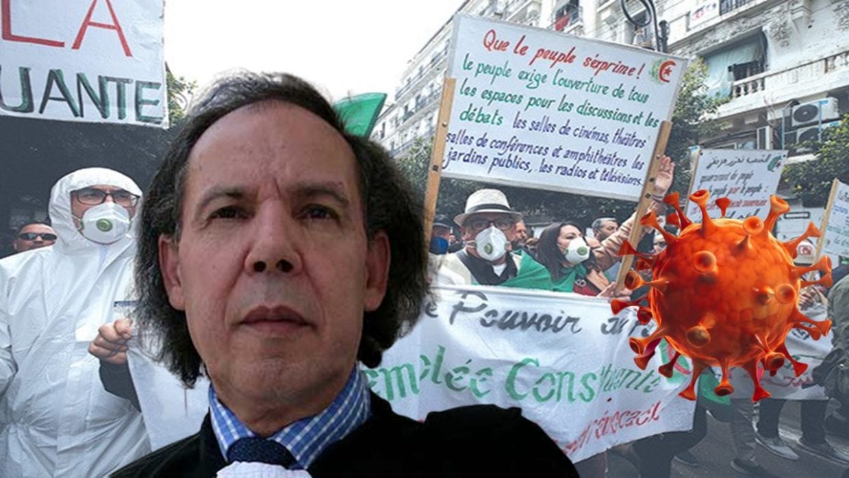 Coronavirus en Algérie : Me Mokrane Ait Larbi appelle à suspendre le Hirak