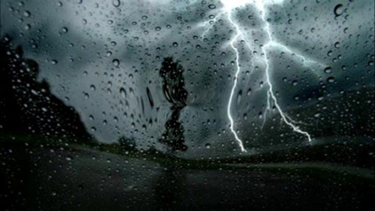 Météo : pluies orageuses sur les régions de l’Ouest