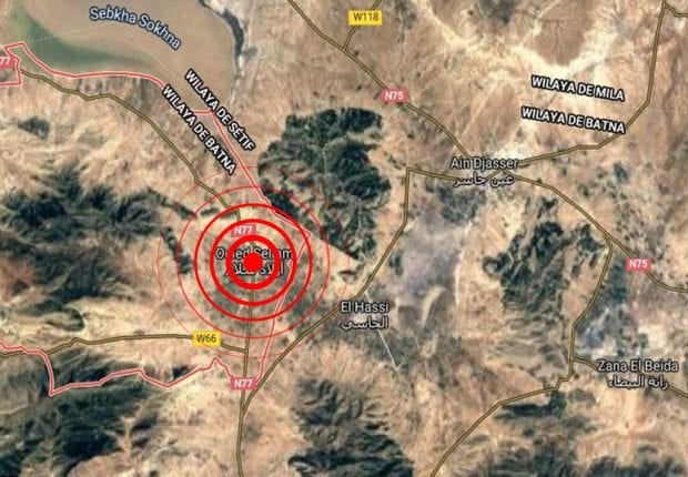 Batna : une réplique à quelques minutes de la première secousse
