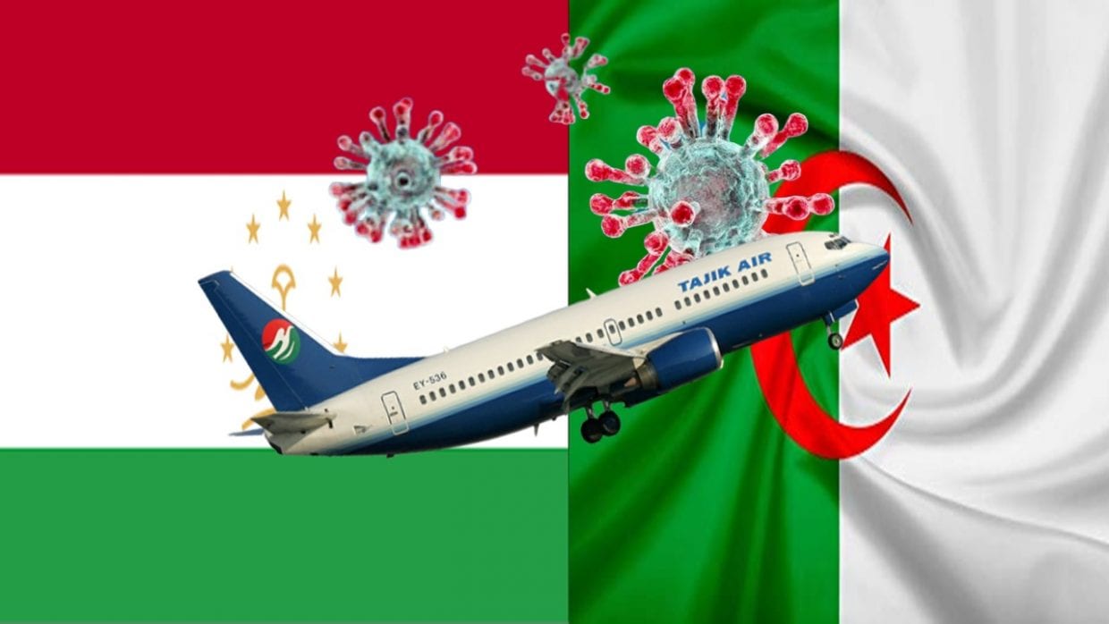 Coronavirus : le Tadjikistan bannit l’entrée des algériens à son territoire