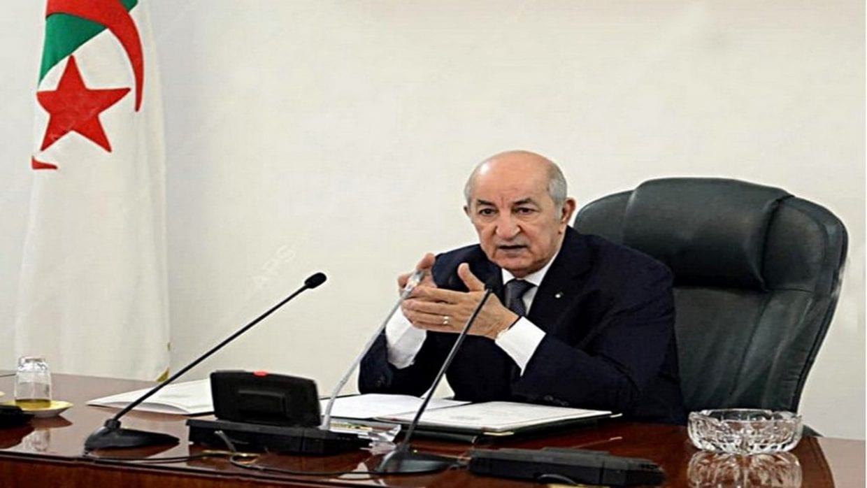 Tebboune présidera demain un conseil des ministres