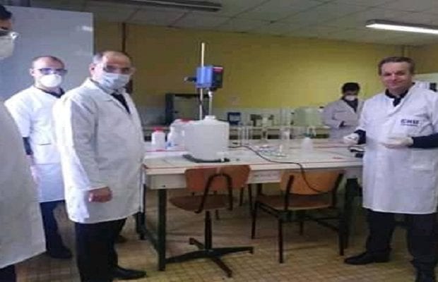 Coronavirus en Algérie : L’université de tizi Ouzou se lance dans la production de solutions hydro-alcooliques
