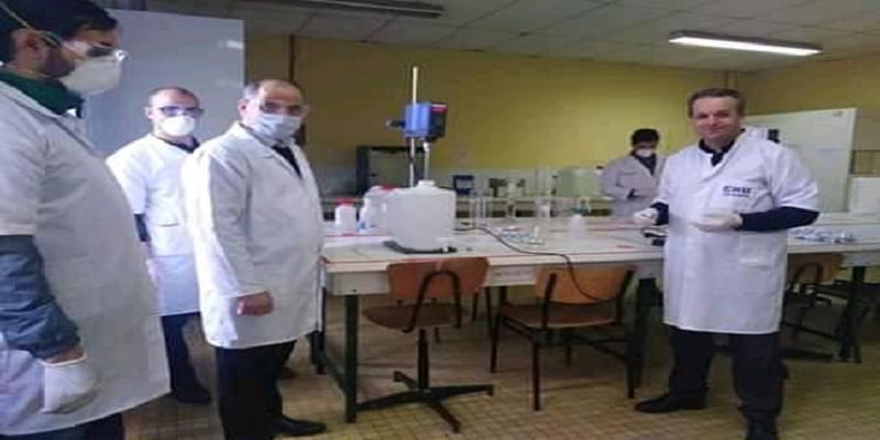 Coronavirus en Algérie : L’université de tizi Ouzou se lance dans la production de solutions hydro-alcooliques