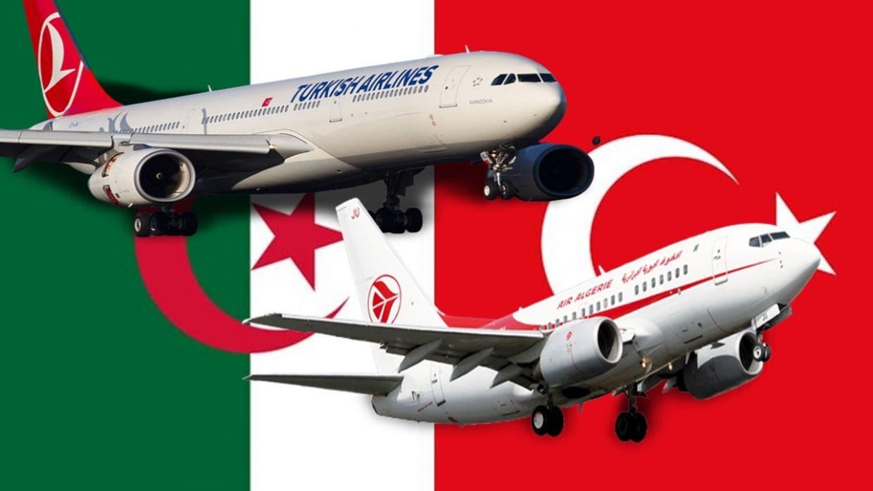 Coronavirus en Algérie : Suspension des vols entre l’Algérie et la Turquie