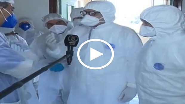Coronavirus en Algérie : Djerad salue le courage des professionnels de santé (Vidéo)