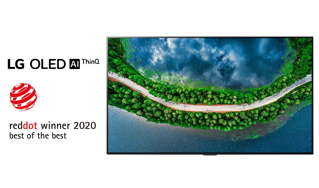 Le téléviseur Oled de LG remporte de nouveau  le prestigieux prix honorifique  “Honorat red dot design”