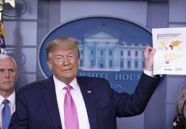 Trump : » la Chine aurait pu stopper la propagation du Coronavirus «