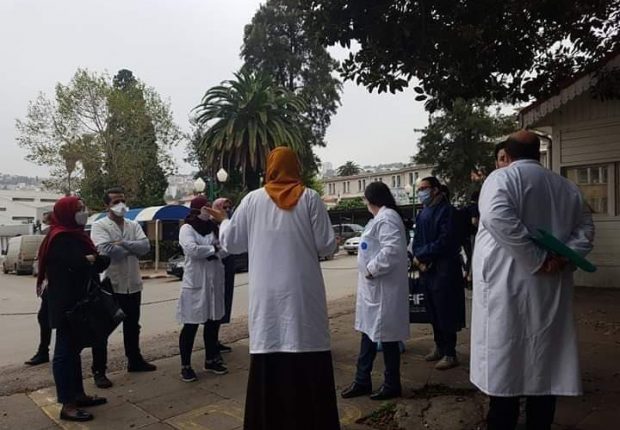 Coronavirus Algérie : Les médecins de l’hôpital Mustapha Bacha en colère
