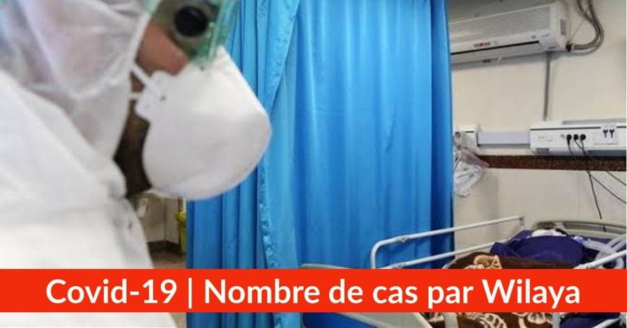 Bilan Coronavirus du 23 avril : Les cas confirmés par wilaya