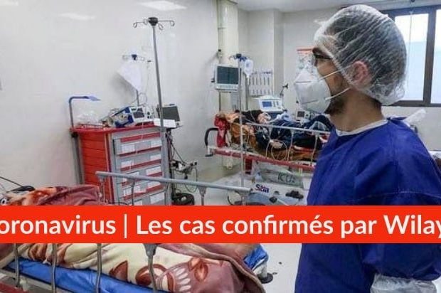 Bilan Coronavirus du 15 avril : Les cas confirmés par wilaya