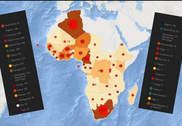 Coronavirus : l’Algérie deuxième pays le plus touché en Afrique