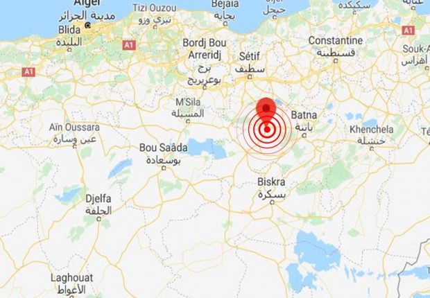 Secousse tellurique à Batna
