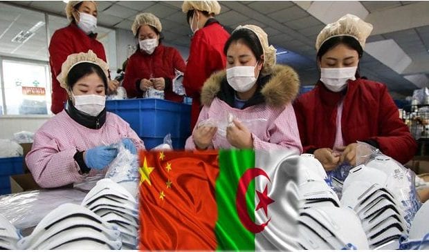 Coronavirus en Algérie : Une commande 100 millions masques et 30.000 kits de dépistage à la chine