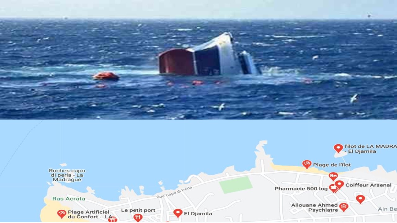 Décès de 4 marins pêcheurs au large de la plage El Djamila à Alger