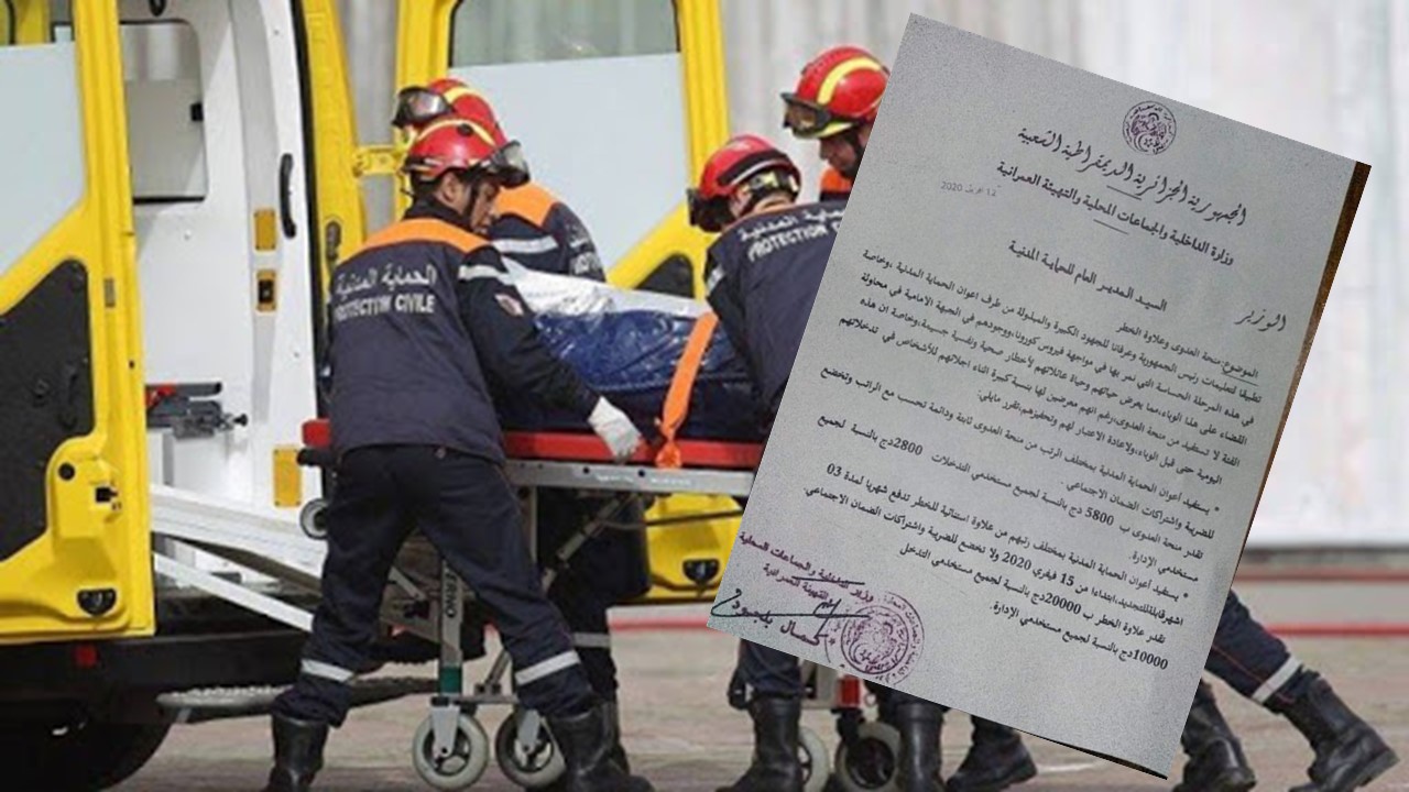 La protection civile dément des informations relayées via un faux document