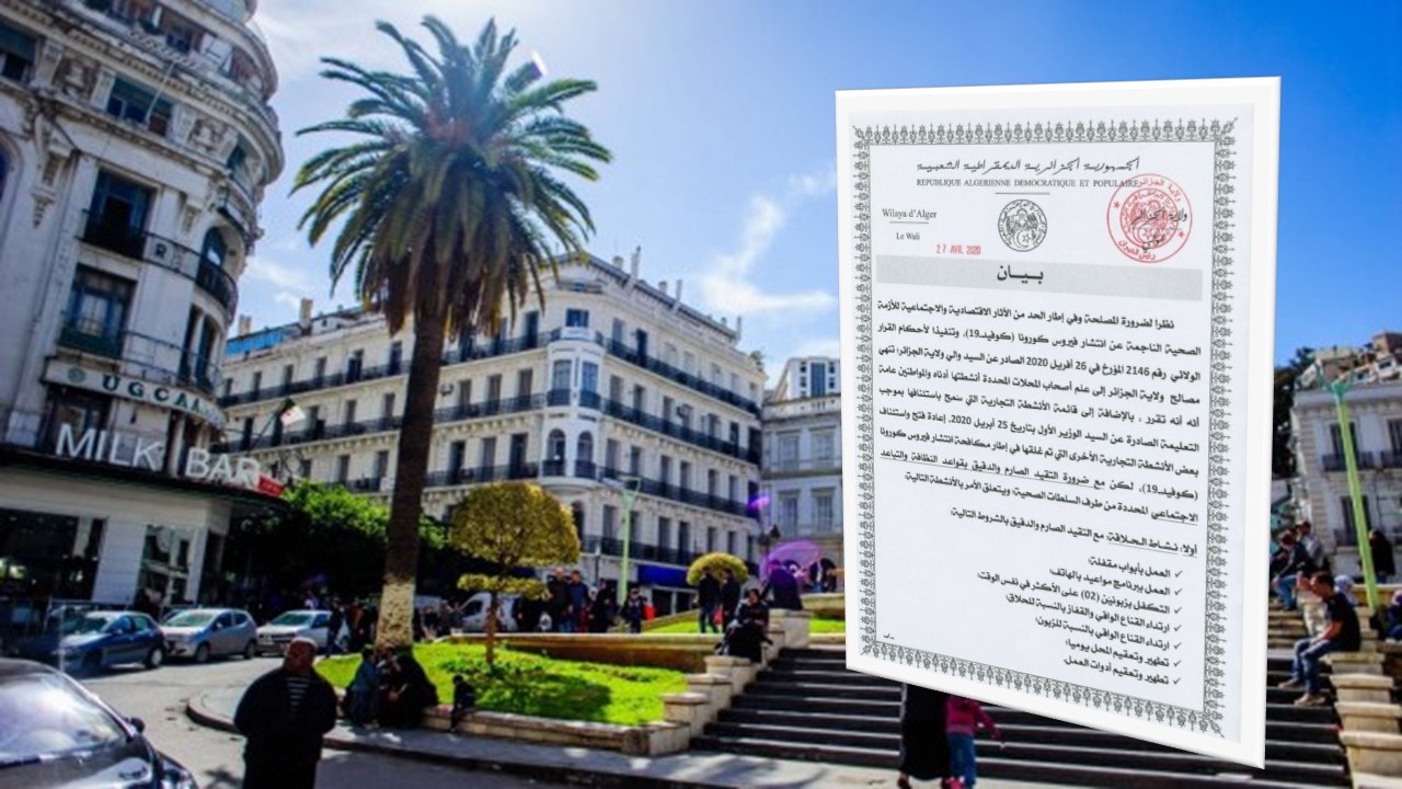 La wilaya d’Alger fixe les conditions pour la reprise des activités commerciales