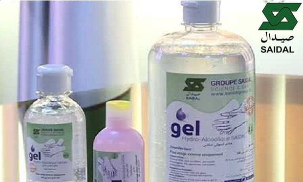Coronavirus en Algérie : Saidal se lance dans la production du gel hydro-alcoolique
