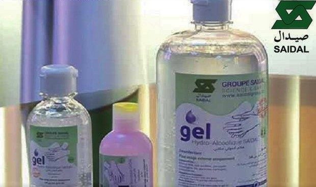 Coronavirus : Le ministère de l’Industrie publie les prix du gel hydro-alcoolique SAIDAL