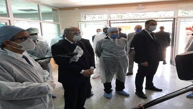 Coronavirus Algérie : Tebboune inspecte la situation du secteur médical et paramédical